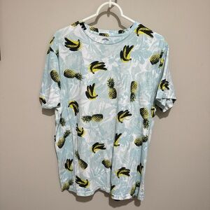 Tropical Print Men's Shirt